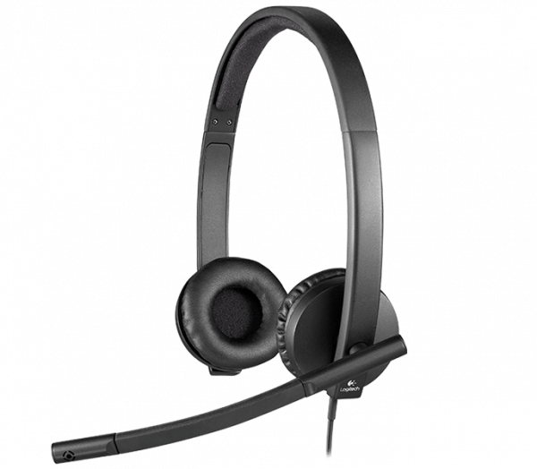 Logitech H570E USB Headset With Premium Noise-Cancelling Features