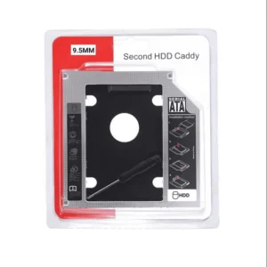 9.5mm SATA 3.0 laptop HDD caddy for adding a second SSD or hard drive