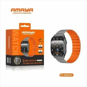 AMAYA Watch Lite ASW-07 AMOLED Smart Watch with Bluetooth Calling and Dual Straps