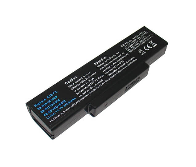 Replacement ASUS A32-F3 Laptop Battery | High Quality Asus A32-F3 Battery