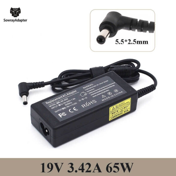 ASUS LAPTOP ADAPTERS| 19v 3.42a(5.5*1.7mm) FOR Asus X401 X401A X551