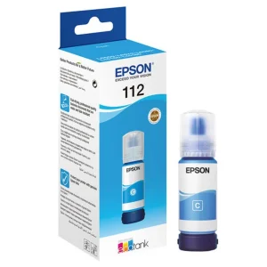 Original Epson 112 Cyan Ink Bottle Kenya