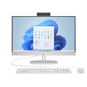 HP 24-cr0069ny All-in-One PC Intel Core i5 13th Gen 8GB RAM 512GB SSD 23.8-inch Full HD IPS Shell White