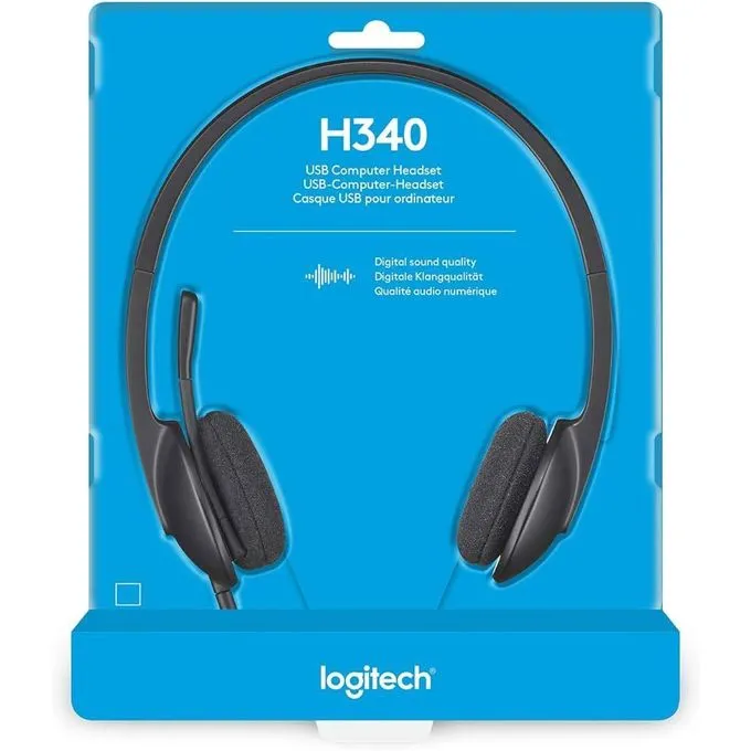 Logitech H340 USB Headset with Microphone Kenya