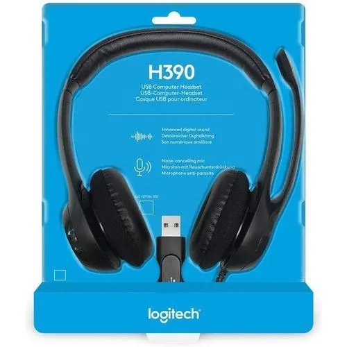 Logitech H390 USB Stereo Headset with Microphone Kenya