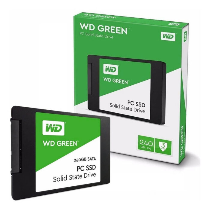 WD Green 240GB Internal PC SSD SATA III 6 Gb/s 2.5″/7mm