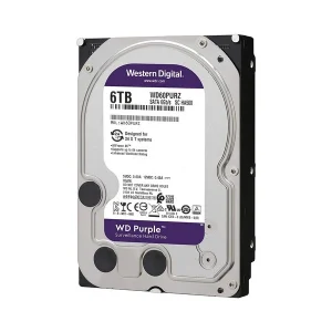 WD Purple 6TB surveillance hard drive with 256MB cache and SATA 6Gb/s interface for CCTV systems – available at JLite Technologies Nairobi
